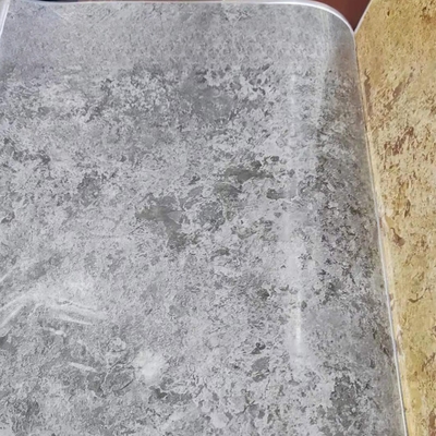 Bathroom Tiles Vinyl Click 7mm High Gloss SPC Rigid Flooring with Fireproof B1