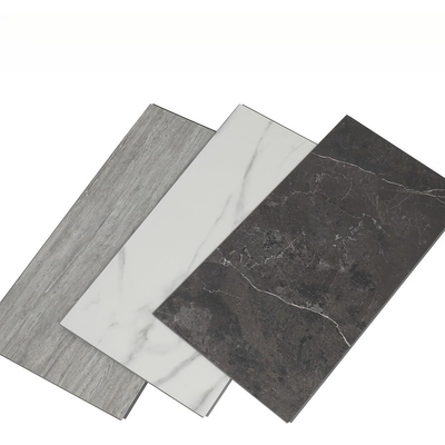 Simple Color SPC Panel Wall Stone Flooring Vinyl Floor Wood Marble Plank for Indoor