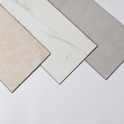 Customized Color PVC Vinyl SPC Click Flooring LVT Kitchen Vinyl Floor Tile Easy Install