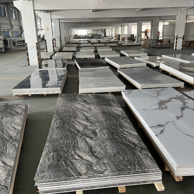 2.5mm Thickness PVC Faux Marble Sheet for Indoor Wall Decoration in High Demand