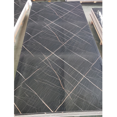 UV Marble Sheet PVC Marble Board 1220x2400mm Flooring Fireproof B1 Vinyl Flooring