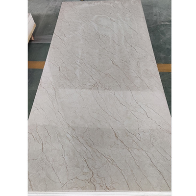 UV Marble Sheet PVC Marble Board 1220x2400mm Flooring Fireproof B1 Vinyl Flooring