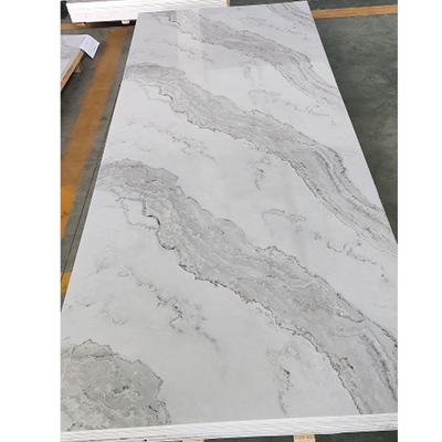 UV Marble Sheet PVC Marble Board 1220x2400mm Flooring Fireproof B1 Vinyl Flooring