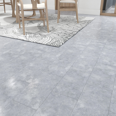 PVC Stone Powder 7mm Waterproof Marble Texture LVP Laminate SPC Flooring for Bathroom