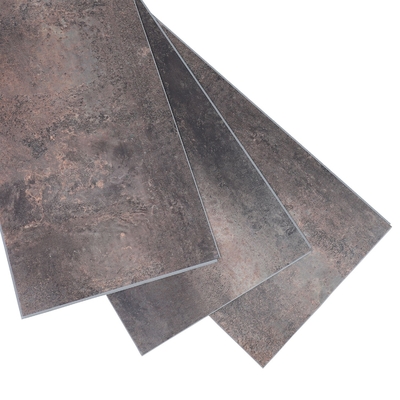Hotel Waterproof Wear Resistant SPC Stone Polymer Composite Flooring with Marble Color