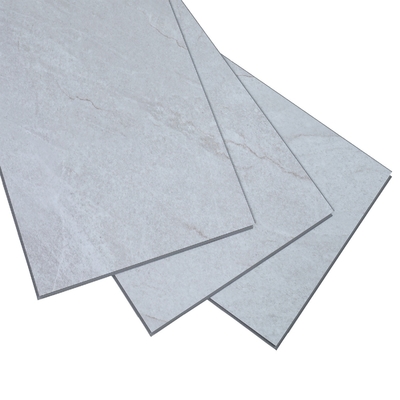 Hotel Waterproof Wear Resistant SPC Stone Polymer Composite Flooring with Marble Color