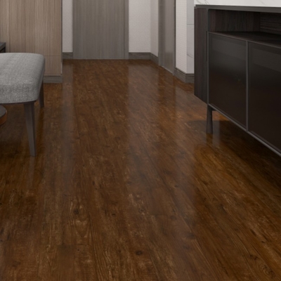 SPC Click Vinyl Flooring Waterproof Eco Friendly and Wear Layer 0.3mm / 0.5mm / 0.7mm