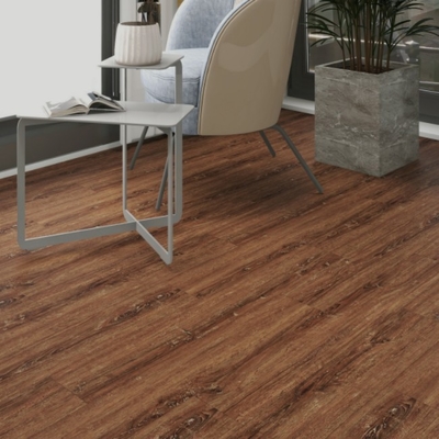Unilin Locking Click System PVC Floor Tile with Waterproof and Simple Color Design