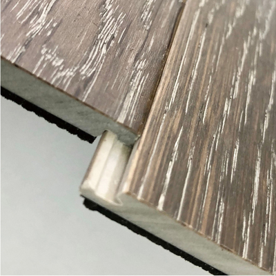 Waterproof Wood Veneer SPC Floor Click Installation Type Vinyl Plank Flooring for Oak