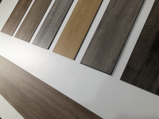 Ultra-Thin Design Style Waterproof Herringbone LVT SPC Vinyl Tiles for Sports Venues