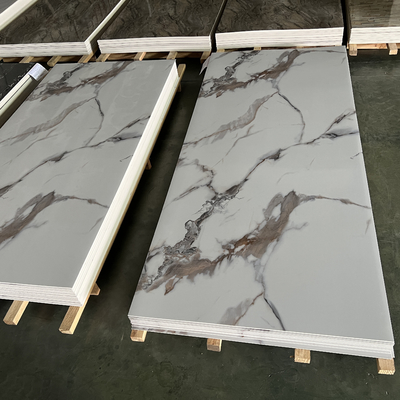 Rohs Certified 2600*960mm WPC PVC Wall Board for Straight Connection in Public Places
