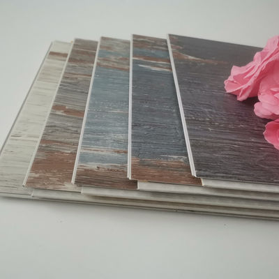 7''x48'' SPC Tile Vinyl Flooring with Unilin Click Wood Design and Waterproof Feature