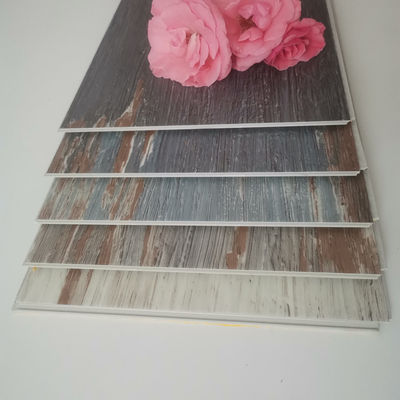 7''x48'' SPC Tile Vinyl Flooring with Unilin Click Wood Design and Waterproof Feature