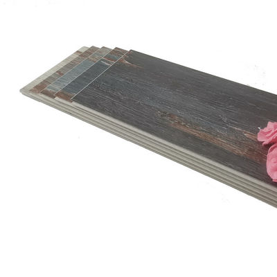 7''x48'' SPC Tile Vinyl Flooring with Unilin Click Wood Design and Waterproof Feature