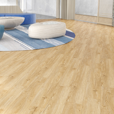 9''x48'' MSPC Glossy Melamine Wooden SPC Flooring Plank 4-mm-8mm with Noise Reduction