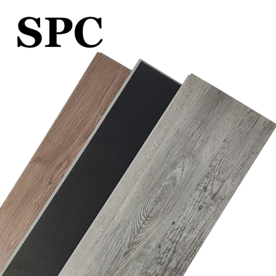 Gorgeous 4mm 6mm Eco Friendly Unilin Click Lock Wood Oak SPC Laminate Vinyl Flooring