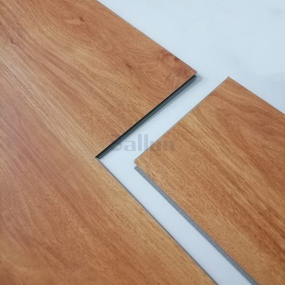 Indoor ISO9001/CE Certified SPC Click Vinyl Plank Tiles Rigid Core Walnut LVT Flooring