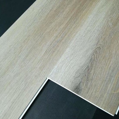 4mm SPC Anti Slip Rigid Vinyl Plastic Flooring With Cilck Wood Texture for Bathrooms
