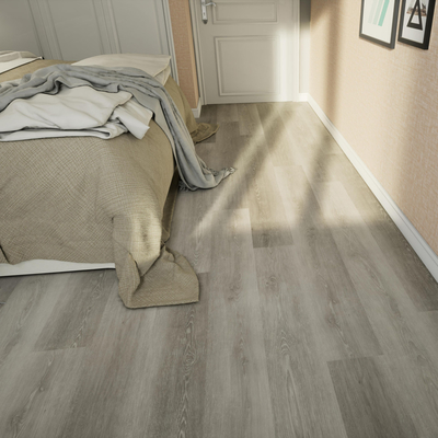 Eco-Friendly Interlock Click Vinyl Plank Flooring 4.2mm SPC with Gorgeous Oak Texture