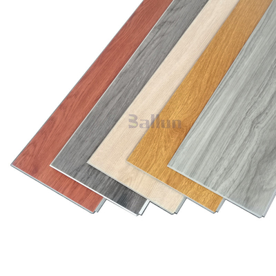Waterproof Foam Back Rigid SPC Core Vinyl Flooring Oak Wood Grain Finish for Kitchen