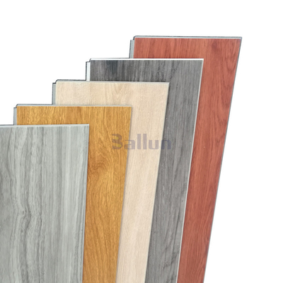Customized Design Indoor SPC Vinyl Flooring with Waterproof Foam Backing and Customized
