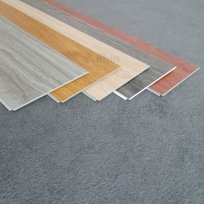 Customized Design Indoor SPC Vinyl Flooring with Waterproof Foam Backing and Customized