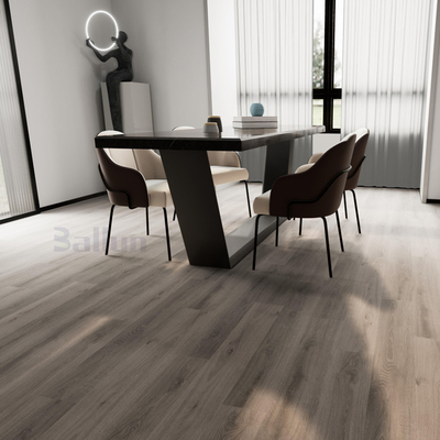 Eco-Friendly Oak SPC Vinyl Plank Flooring with Easy Click Installation and Rigid Core