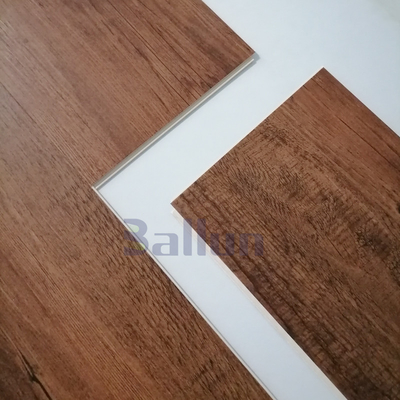 Easy Installation Unilin Click Lock SPC Hybrid Vinyl Flooring with Cork in Brown Color