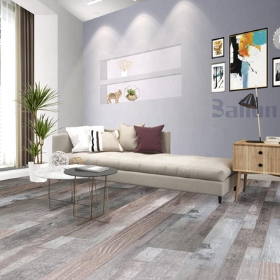 SPC Flooring Modern Design Fireproof Luxury Vinyl Plank Interlocking Stone Wood Flooring