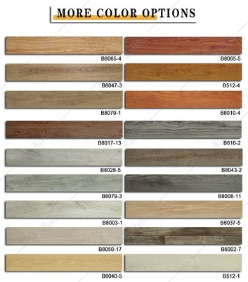 3.5-8mm Thickness Luxury SPC Vinyl Flooring Plank for Apartment and Office Space