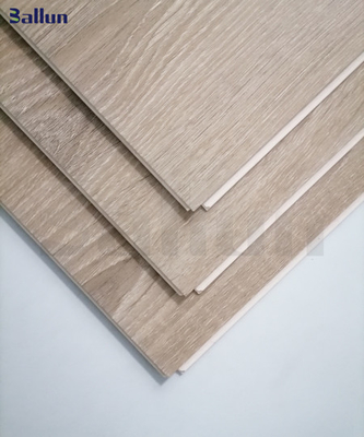 UV Cured Coating SPC Flooring with Modern Wood Texture Design and Solid Core Material