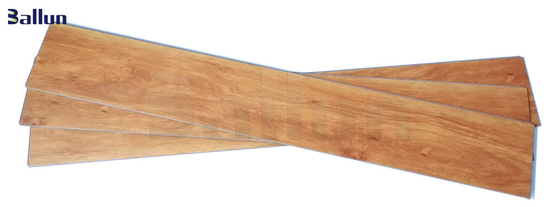 Indoor Vinyl Flooring Easy Click Installation / Labor Costs Saving / Eco-Friendly