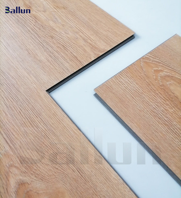 Simple Color SPC Flooring Easy Click Installation / Labor Cost Saving / Eco-friendly