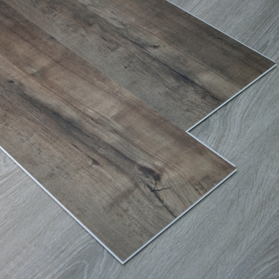 SPC Plank Flooring with PVC/Calcium Carbonate Raw Material Customizable Wear Layer