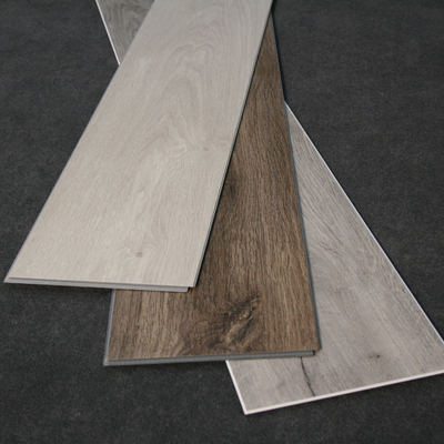 SPC Plank Flooring with PVC/Calcium Carbonate Raw Material Customizable Wear Layer
