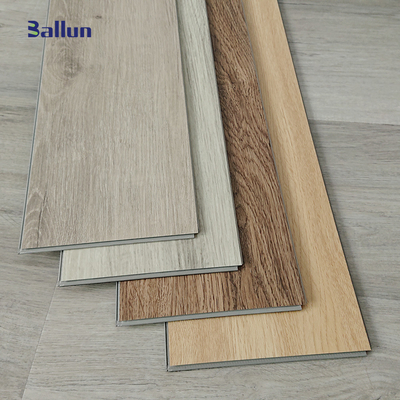 SPC Flooring Luxury Vinyl Plank with Click System Made of PVC and Calcium Carbonate