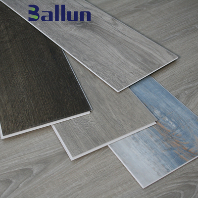 SPC Flooring Commercial Simple Color Waterproof Rigid Core Click Engineered