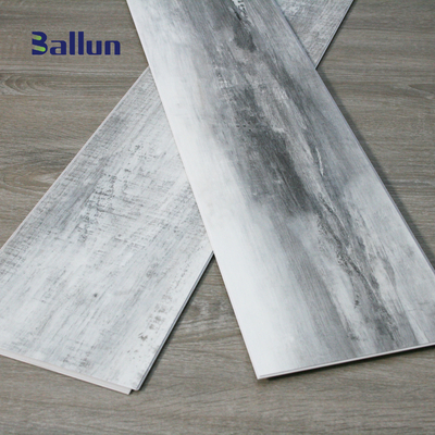 SPC Flooring Click Deep Wood Embossed Sound-proof with PVC/Calcium Carbonate Material