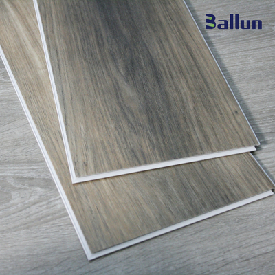 SPC Flooring Click Deep Wood Embossed Sound-proof with PVC/Calcium Carbonate Material