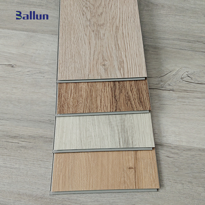 Waterproof SPC Vinyl Flooring Click Plank Contemporary Design Style PVC Material