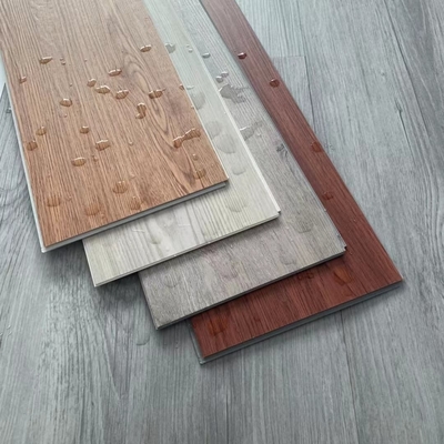 Waterproof SPC Vinyl Flooring Click Plank Contemporary Design Style PVC Material
