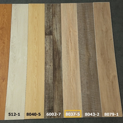 Indoor Glossy Marble Rigid Core Vinyl Plank Spc Flooring with Unilin Locking System