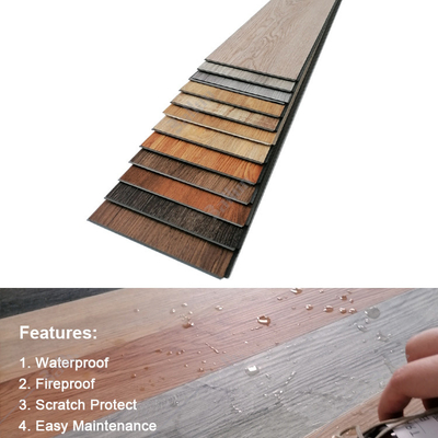 CE/SGS/ISO9001 Certified Interlock Click Vinyl SPC Flooring for Eco-Friendly Apartments