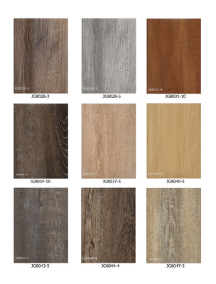 UV Coating Waterproof 4mm 5mm 6mm SPC Flooring Tile with Click System Unilin Locking