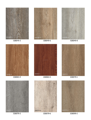 UV Coating Waterproof 4mm 5mm 6mm SPC Flooring Tile with Click System Unilin Locking