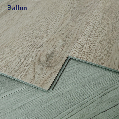 Simple Color Hybrid SPC Rigid Core Vinyl Floor With Ixpe Padding For Requirements