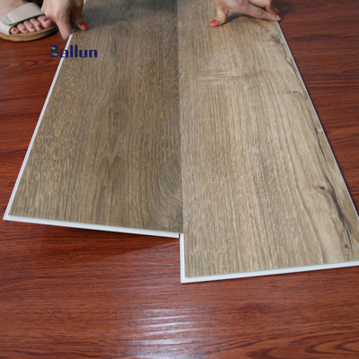 Modern Indoor Wooden Floating Floor EVA IXPE Big Slab Tile for Bathroom SPC