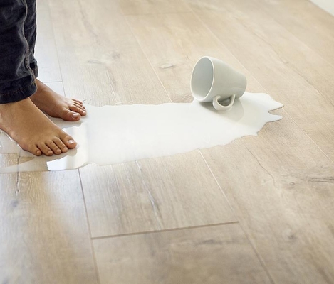 4.5mm Waterproof Indoor Laminate Wooden Interlocking SPC Flooring with Unilin Locking