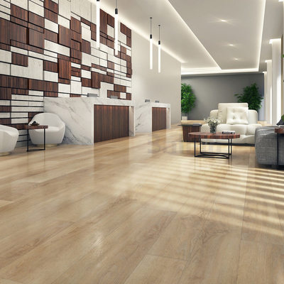Scratch Resistant SPC Flooring Waterproof Herringbone Design Easy to Install Durable