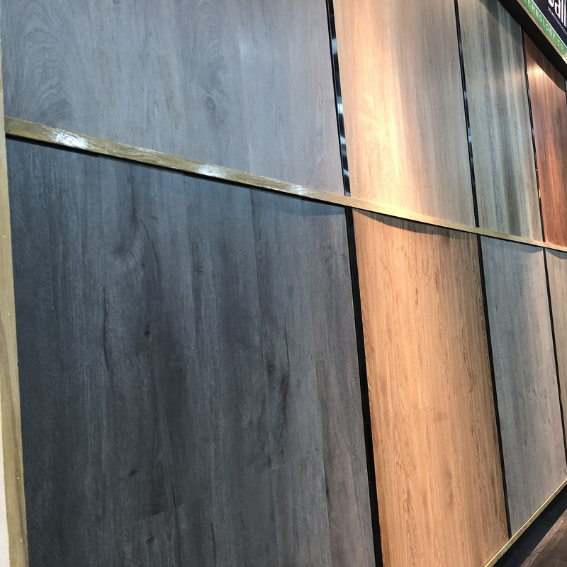 Hospital's Ultimate Solution Ultra-Thin Waterproof LVT Wood Stair Tread Vinyl Tiles